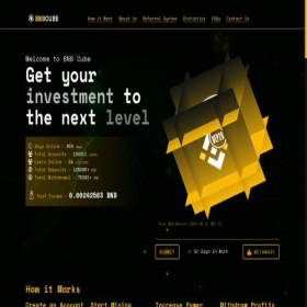 Скриншот главной страницы сайта bnb-cube.com