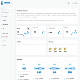Скриншот главной страницы сайта bnbfaucet.info