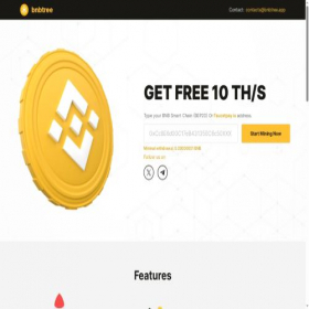Скриншот главной страницы сайта bnbtree.app