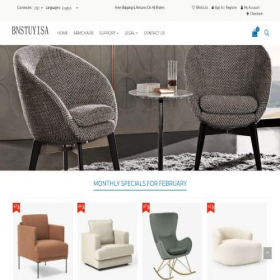 Скриншот главной страницы сайта bnstuyisa.com