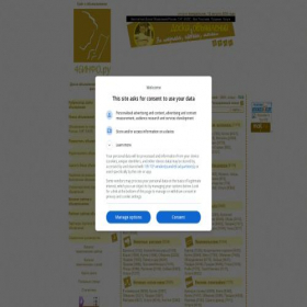 Скриншот главной страницы сайта board.46info.ru