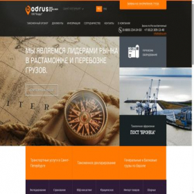 Скриншот главной страницы сайта bodrus.com