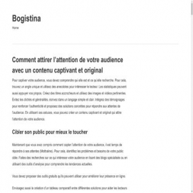 Скриншот главной страницы сайта bogistina.info