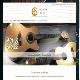 Скриншот главной страницы сайта bois-et-ames.com
