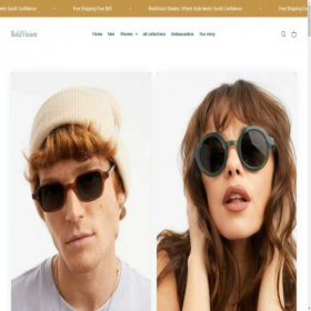 Скриншот главной страницы сайта boldvision.store
