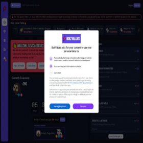 Скриншот главной страницы сайта boltvalues.com