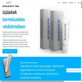 Скриншот главной страницы сайта bonengem-go.com