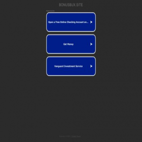 Скриншот главной страницы сайта bonusbux.site