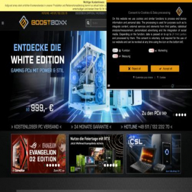 Скриншот главной страницы сайта boostboxx.com