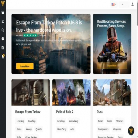 Скриншот главной страницы сайта boostingexperts.com