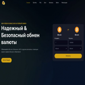 Скриншот главной страницы сайта borexchange.com