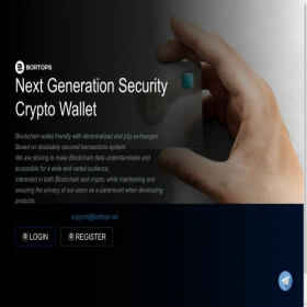 Скриншот главной страницы сайта bortops.net