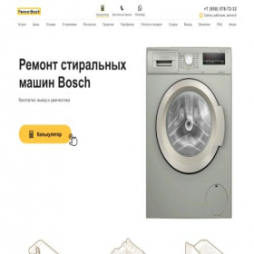 Скриншот главной страницы сайта bosch-stir.ru