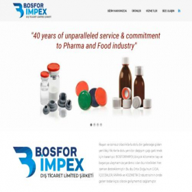 Скриншот главной страницы сайта bosforimpex.com.tr