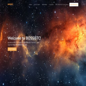 Скриншот главной страницы сайта bossbitco.com