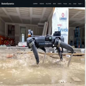 Скриншот главной страницы сайта bostondynamics.top