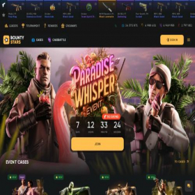 Скриншот главной страницы сайта bountycase.com