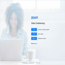 Скриншот главной страницы сайта bpcbt.zoom.us