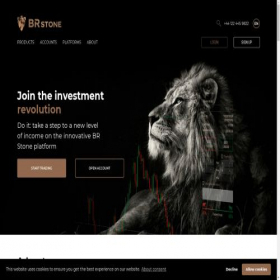 Скриншот главной страницы сайта br-stone.com