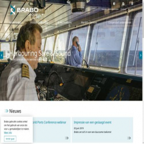 Скриншот главной страницы сайта brabo.com