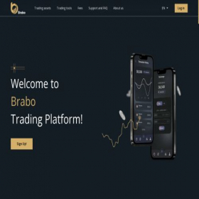 Скриншот главной страницы сайта brabo.ltd