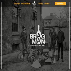 Скриншот главной страницы сайта bragman.ru