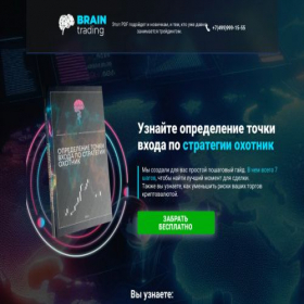 Скриншот главной страницы сайта brain-trading.ru