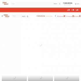 Скриншот главной страницы сайта brandselect.ru