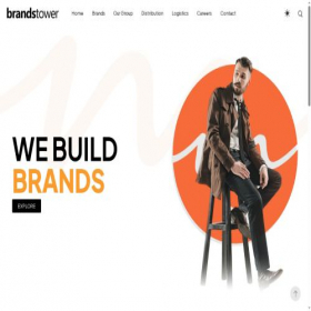 Скриншот главной страницы сайта brandstower.com