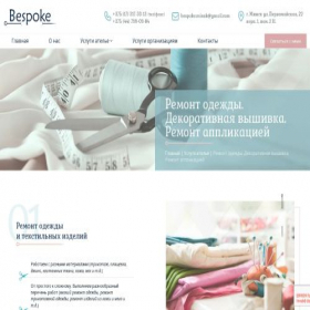 Скриншот главной страницы сайта brianbinovsky.com