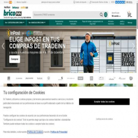 Скриншот главной страницы сайта bricoinn.com