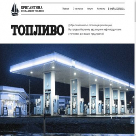 Скриншот главной страницы сайта brigantina24.ru
