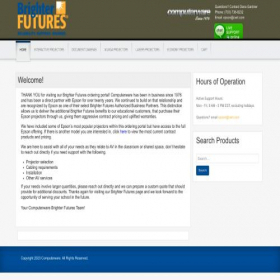 Скриншот главной страницы сайта brighterfuturesorders.com