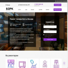 Скриншот главной страницы сайта brk.service-dood.ru