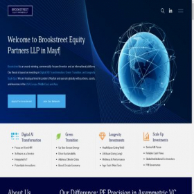 Скриншот главной страницы сайта brookstreetequity.com