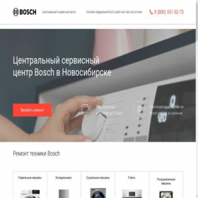 Скриншот главной страницы сайта bsh-centr.ru