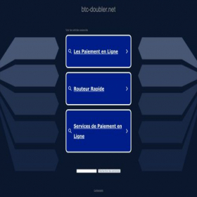 Скриншот главной страницы сайта btc-doubler.net