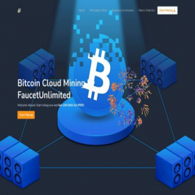 Скриншот главной страницы сайта btc.faucetunlimited.com