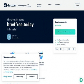 Скриншот главной страницы сайта btc4free.today