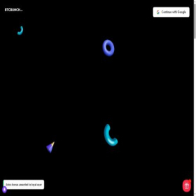 Скриншот главной страницы сайта btcbunch.com