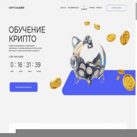 Скриншот главной страницы сайта btcchat.ru