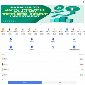 Скриншот главной страницы сайта btcoui.com