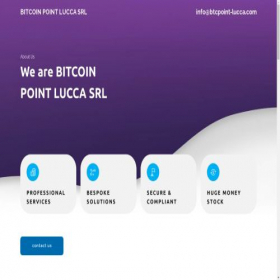 Скриншот главной страницы сайта btcpoint-lucca.com