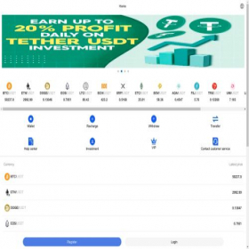 Скриншот главной страницы сайта btcpxt.com