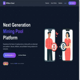 Скриншот главной страницы сайта btminer.cloud