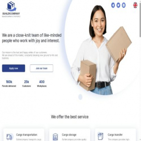 Скриншот главной страницы сайта buhlercompany.com