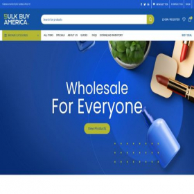 Скриншот главной страницы сайта bulkbuyamerica.com