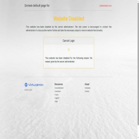 Скриншот главной страницы сайта bullextrade.com