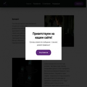 Скриншот главной страницы сайта busines-profi.ru