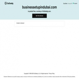 Скриншот главной страницы сайта businessetupindubai.com